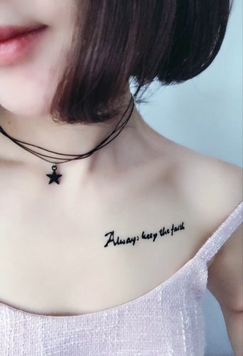 原宿风百搭锁骨链项圈脖子饰品