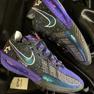 坎宁安同款 STY定制Nike 新款 CUT3星云低帮气垫耐克实战篮球鞋