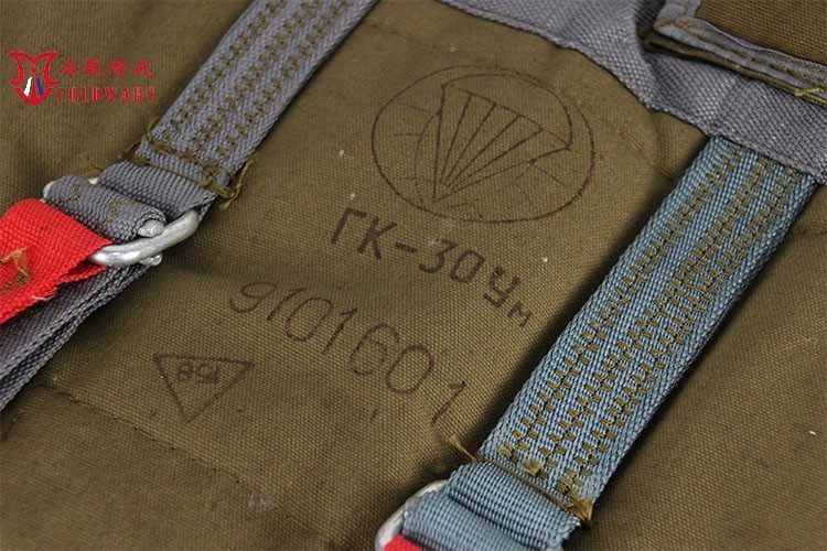 定做苏联战术装备  苏军空降兵ГК30Ум降落伞包 全新全套 副伞