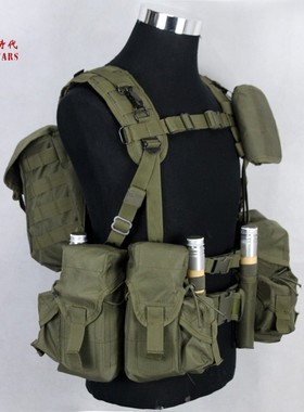冷战时代 复刻俄罗斯特种兵smersh战术背心 军迷作战装具 彩虹6号