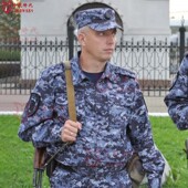 冷战直采俄罗斯国民近卫军公发奥摩特种兵蓝点数码 迷彩勤务作战服