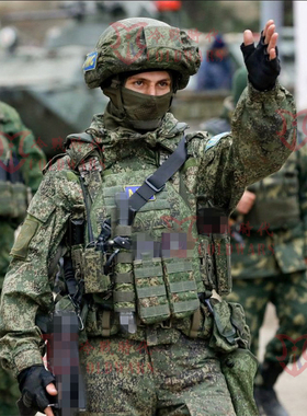 冷战时代复刻俄军VKBO lv5数码迷彩作战服战术冲锋衣套装EMR军训