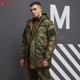 冬季 冷战直采俄军公发VKBO Lv8迷彩棉服套装 重型作训防寒服军大衣