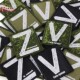俄罗斯军迷士气章 臂章魔术贴 V字贴章反光识别标 俄军小绿人 Z字