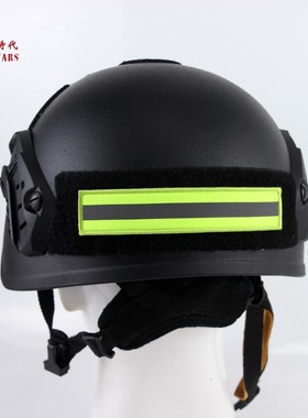 俄罗斯军迷士气章 俄军特种兵彩色反光识别条 战术贴标 魔术贴