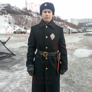 冷战直采俄罗斯公发海军 08/11士兵冬季毛呢大衣BTK 瑕疵特惠处理