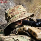 冷战时代外贸俄罗斯奔尼帽迷彩渔夫帽俄军战术帽子特种兵夏季 防晒