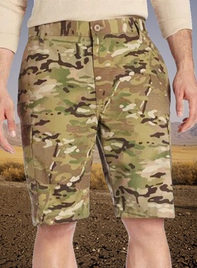 冷战时代外贸俄军全地形MC/CP迷彩战术短裤夏季工装裤体能战斗裤