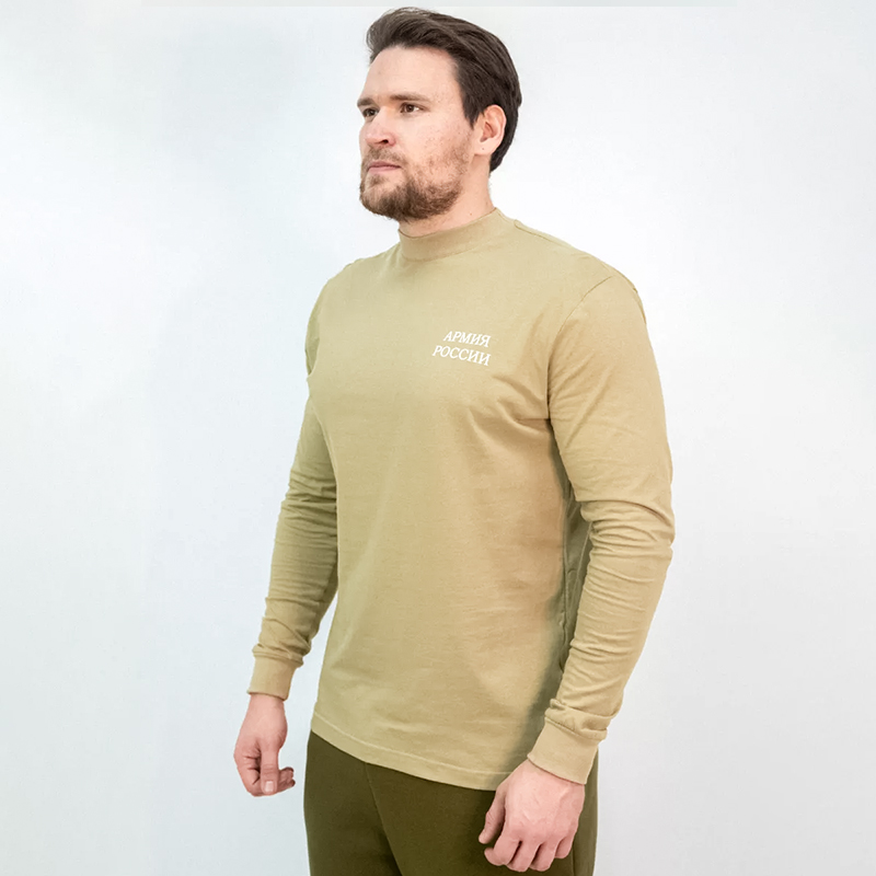 俄军体能训练服长袖勤务T恤内衬