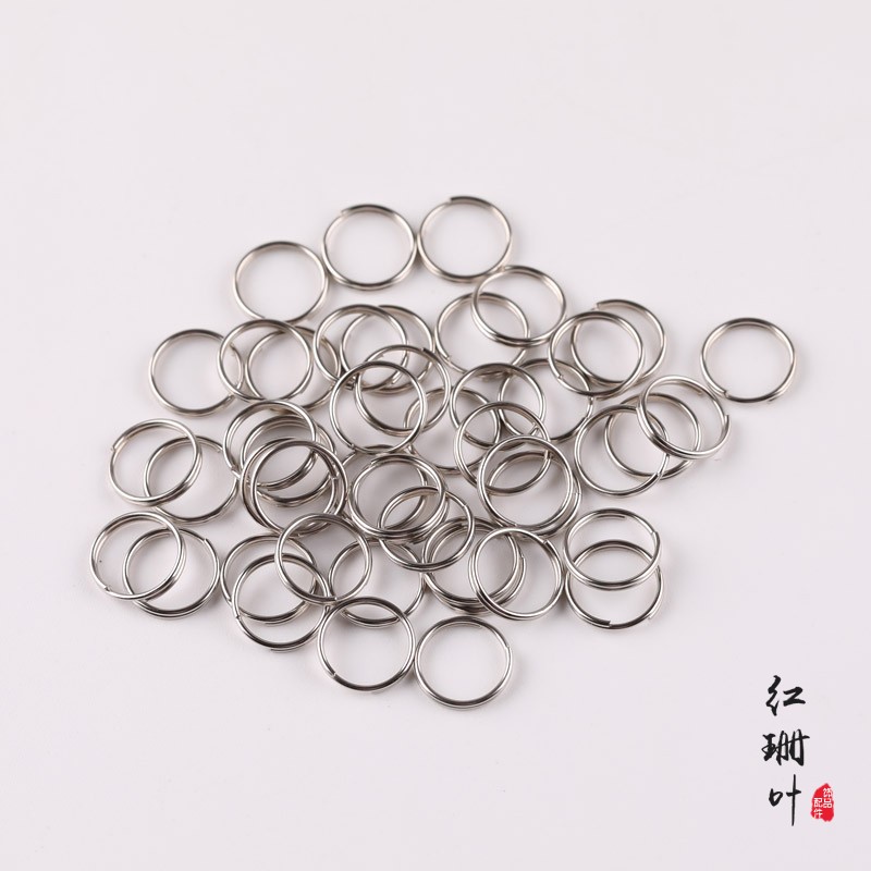 饰品配件圆圈项链手工材料双圈