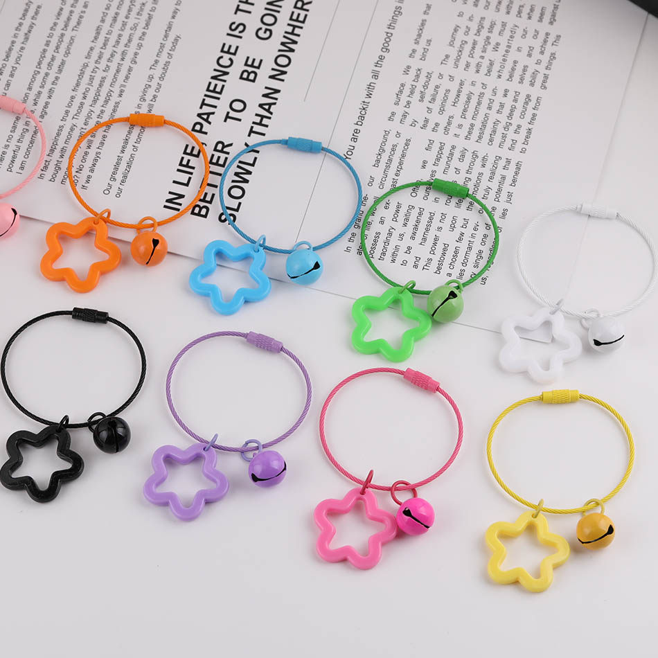 彩色钢丝圈五角星钥匙扣 diy手工自制包包耳机壳挂件饰品材料配件,饰品/流行首饰/时尚饰品新,其他DIY饰品配件,淘宝优惠券,粉丝福利购,淘宝优惠卷