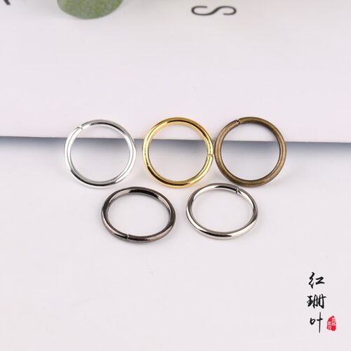 DIY饰品配件材料C圈 项链挂环吊环 连接单圈 加粗铁圈20MM