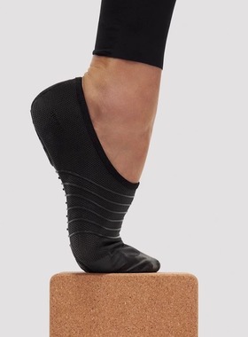 舞蹈共和 Bloch断码清仓进口普拉提鞋黑色白色室内软底防滑训练鞋