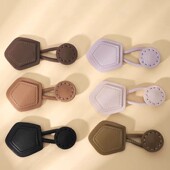 高档皮革对扣毛呢羊绒大衣搭扣子母扣手缝皮扣外套装 饰扣儿童纽扣