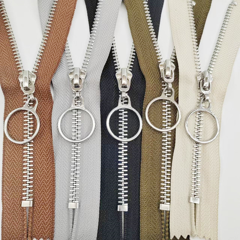 DIY拉链薄利多销5号金属铜拉链