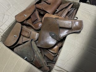 保真老旧货70年代59式苏联马卡洛夫PM手木仓套战术腰包加厚存牛皮