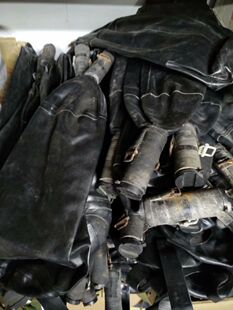 公发老货60年代库存退役65式骑兵橡胶储水袋野战水袋户外运水袋