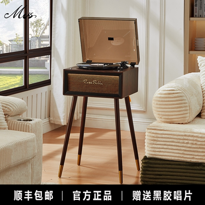 慕氏MusicH1黑胶唱片机复古高端