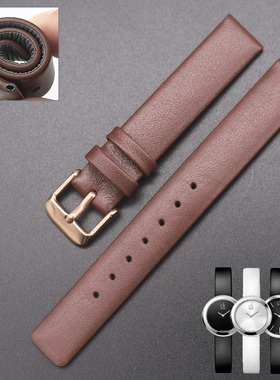 CK手表带K3P236G6真皮表带K3P231L6 K3P23121针扣配扣女表链12mm