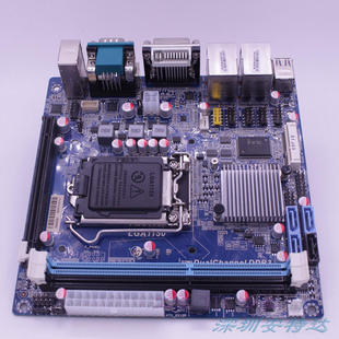 促销 B85双千兆网6COM迷你主板b85itx主板17*17CM游戏机B85主板