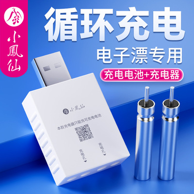 小凤仙425充电电池浮漂夜光漂