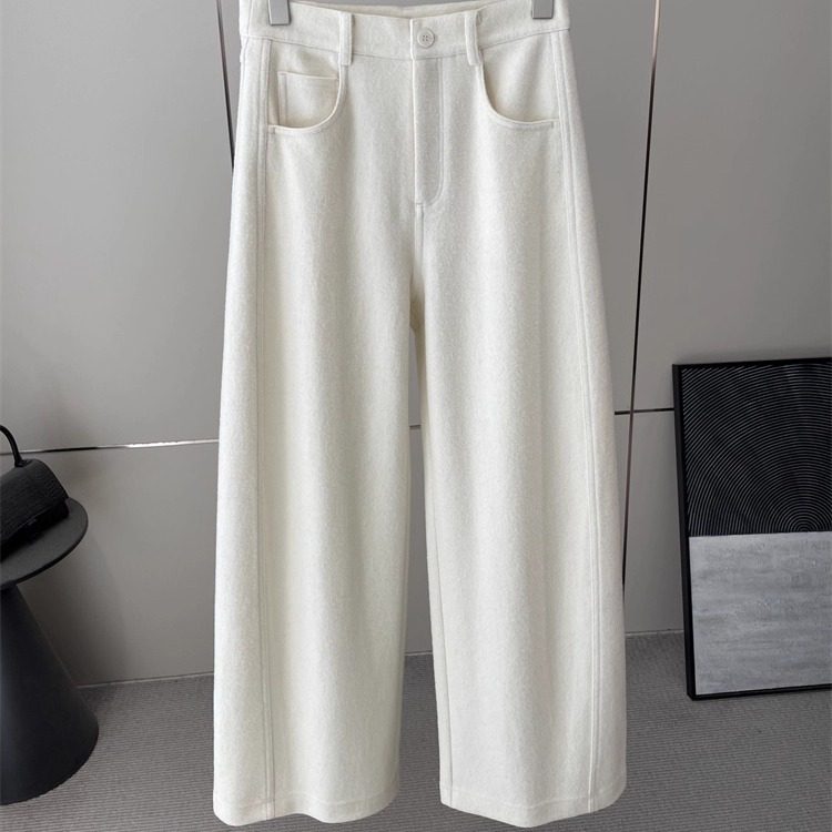 老粉来！！限量！~重磅！！~意大利jin口强缩羊毛直筒斜缝休闲裤,女装/女士精品,休闲裤,淘宝优惠券,粉丝福利购,淘宝优惠卷