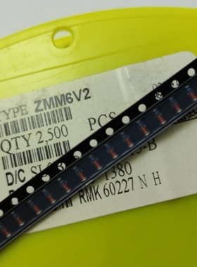 1206原装进口 ZMM6V2  稳压二极管ST LL34 6.2V0.5W  (出售100片)
