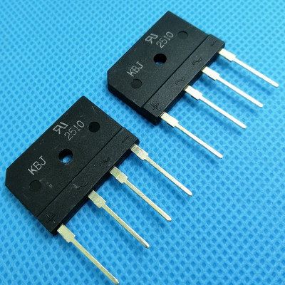整流桥 扁桥堆 KBJ2510直插 25A1000V 全新原装2510桥堆