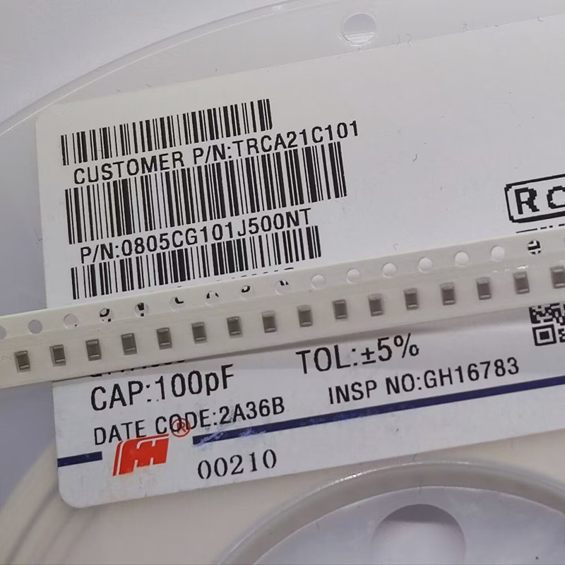 电容器0805CG101J500NTFH