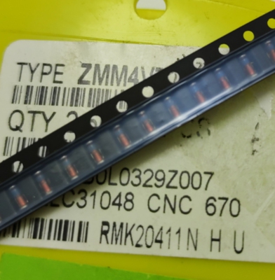 原装正品 ZMM4V7 LL34  1206圆柱0.5W4.7V稳压二极管 出售(100片)