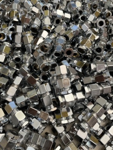 3分燃气管快接 燃气波纹管接头格林插口 10个装