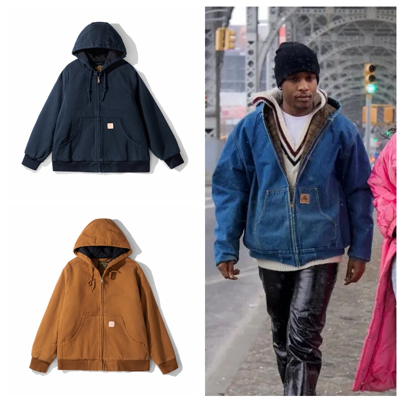 欧美Vintage复古帆布J30夹棉夹克