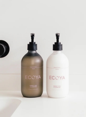 新西兰直邮ecoya天然香氛精油洗手液沐浴露护手霜身体乳二合一