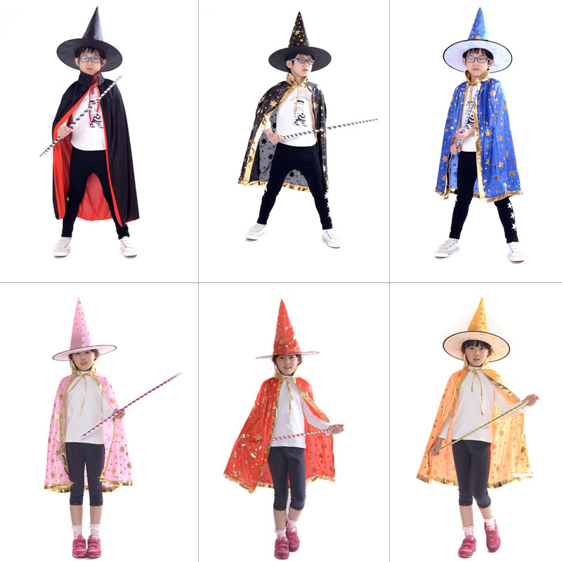 披风斗篷万圣节儿童成人魔术师演出服装 舞台表演魔术帽道具,模玩/动漫/周边/娃圈三坑/桌游,万圣/圣诞/儿童节用服饰,淘宝优惠券,粉丝福利购,淘宝优惠卷
