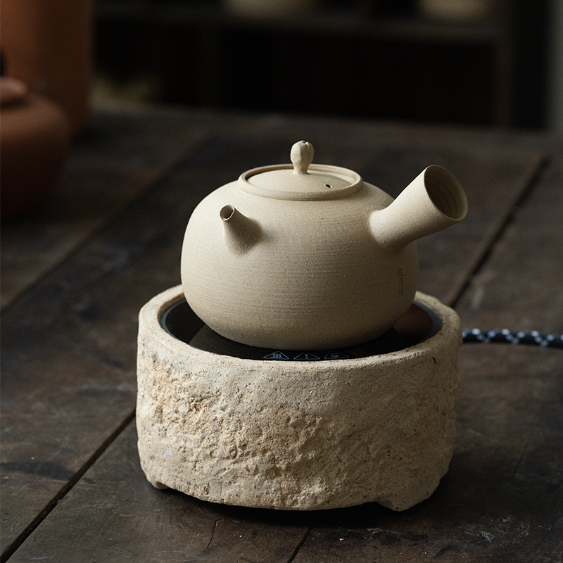煮茶炉小型侧把潮州烧水壶手工砂