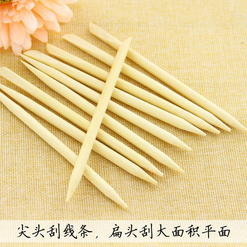双头刮画笔配套专用竹笔少儿画室幼儿园美术绘画工具材料图片