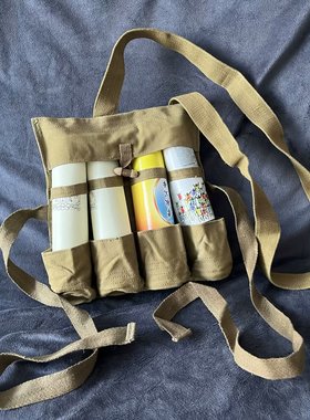 原品老货50年代木柄51式四仓挎包苏联援华RGD33型携具袋单肩挎包