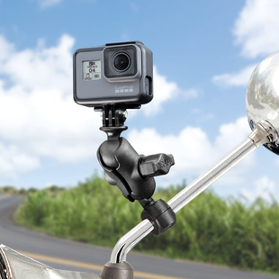 insta360骑行通用 GoPro 摩托车运动相机后视镜固定支架 美国RAM