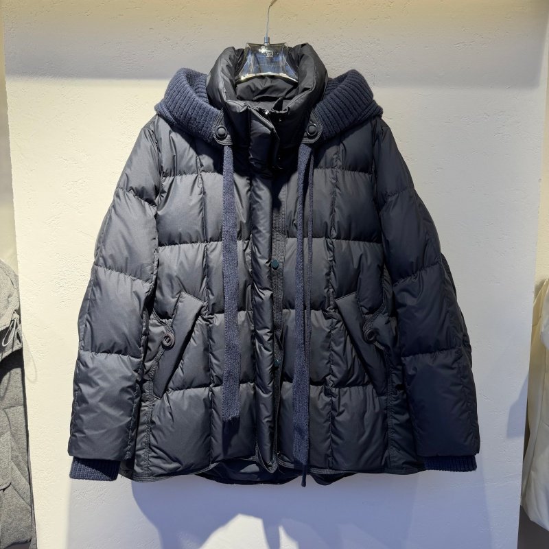 欧洲站2025年冬装新款流行女装90白鸭绒羽绒服毛线针织帽可脱卸潮,女装/女士精品,羽绒服,淘宝优惠券,粉丝福利购,淘宝优惠卷