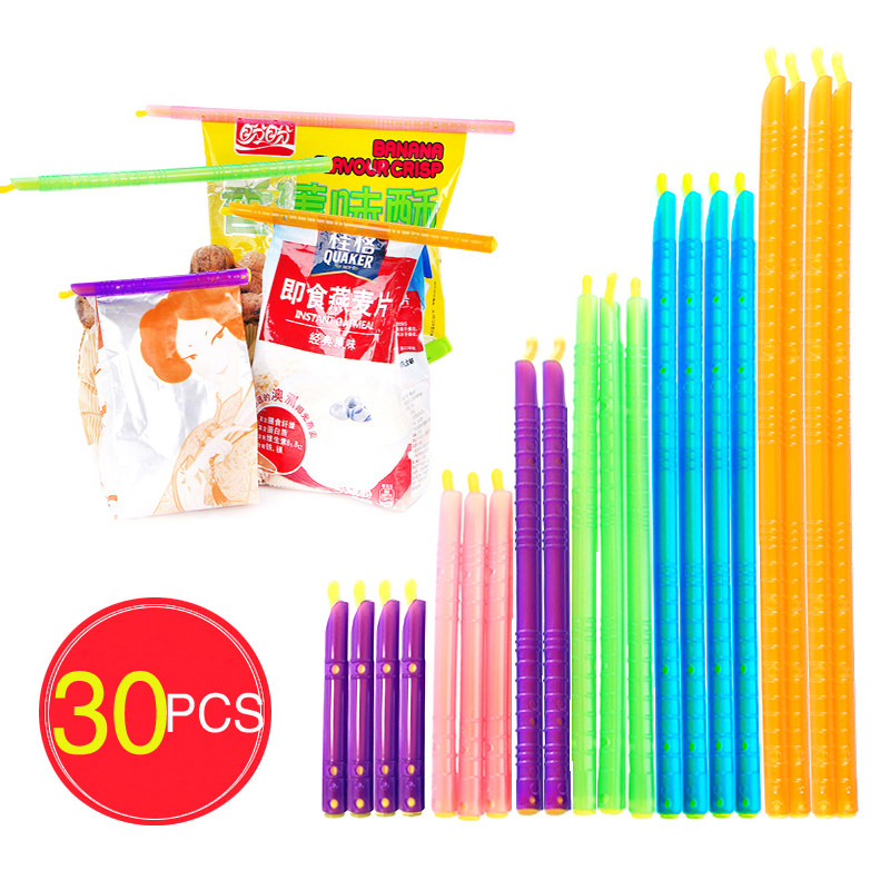 韩式保鲜密封棒奶粉袋封口条厨房调料食品袋子防潮夹子杆式封口器,厨房/烹饪用具,封口夹,淘宝优惠券,粉丝福利购,淘宝优惠卷