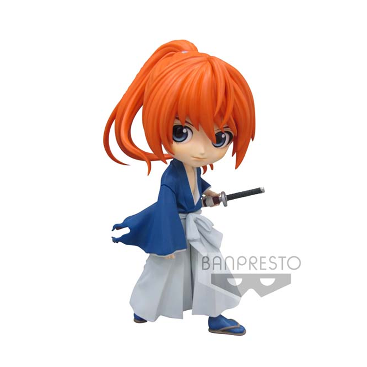 现货眼镜厂 组立 景品 手办 浪客剑心 q版posket 绯村剑心 拔刀斋