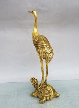 开运龟鹤延年归来招财家居装饰