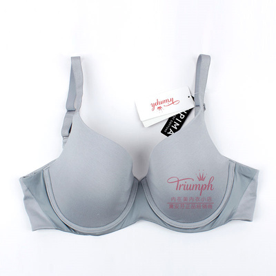 黛安芬正品夏新款光面无痕大杯薄杯侧收聚拢女士文胸16-8718