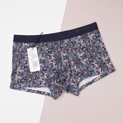 男士内裤印花无痕抗菌短裤