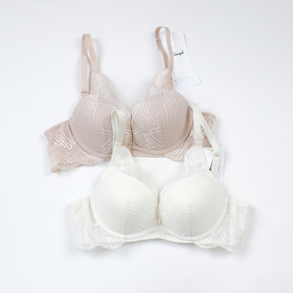 黛*芬性感深V无钢圈聚拢文胸