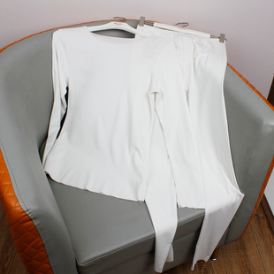 清仓黛安芬炙暖系列秋冬圆领长袖亲肤保暖上衣H000124配H000126