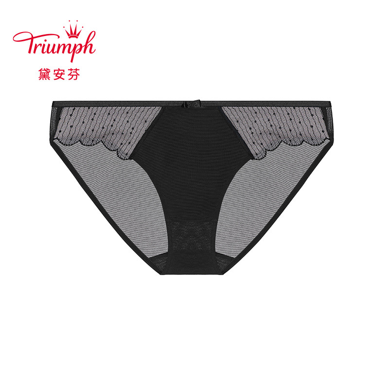 黛安芬性感蕾丝低腰三角裤