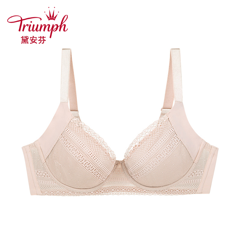 黛安芬全罩杯大胸显小收副乳文胸