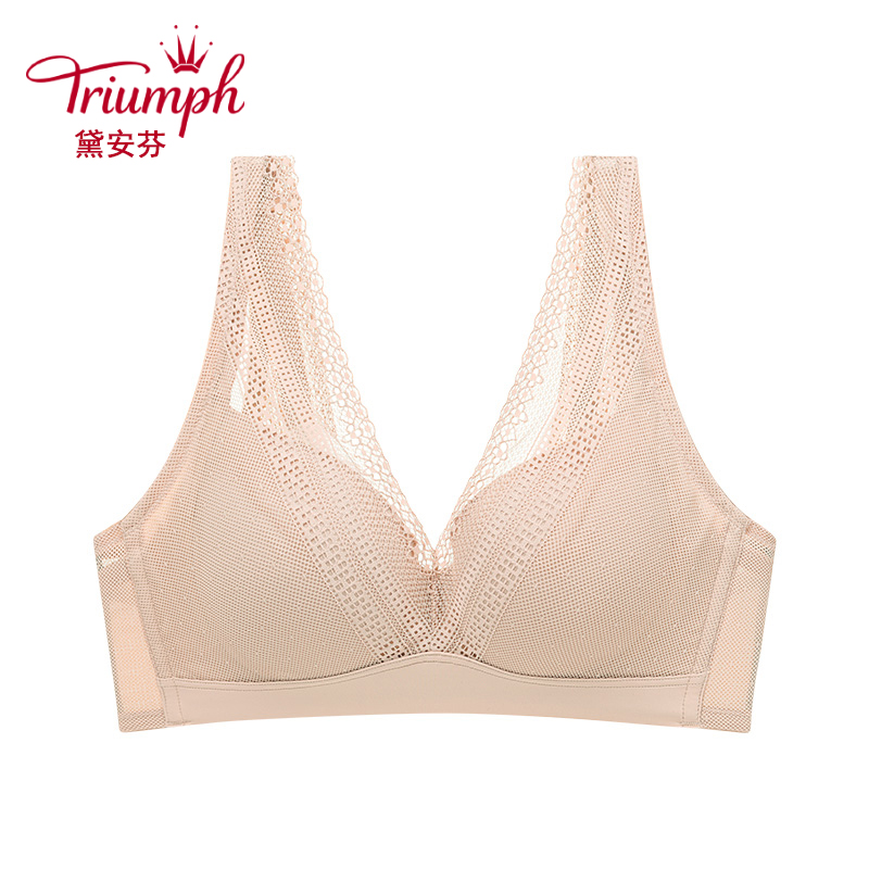 黛安芬舒适全包薄款无钢圈文胸