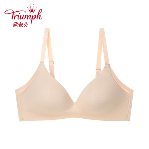 黛安芬光面无痕无钢圈薄款文胸